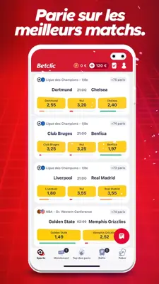 Betclic Sport android App screenshot 2